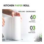 3 Ply Kitchen Tissue Paper Rolls -Pack Of 2